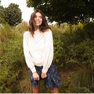 NWT Summersalt Pompom Sweater XS